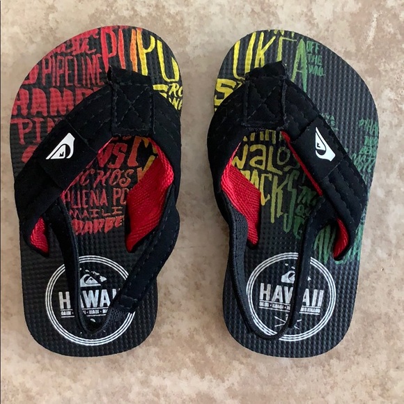 quicksilver slippers